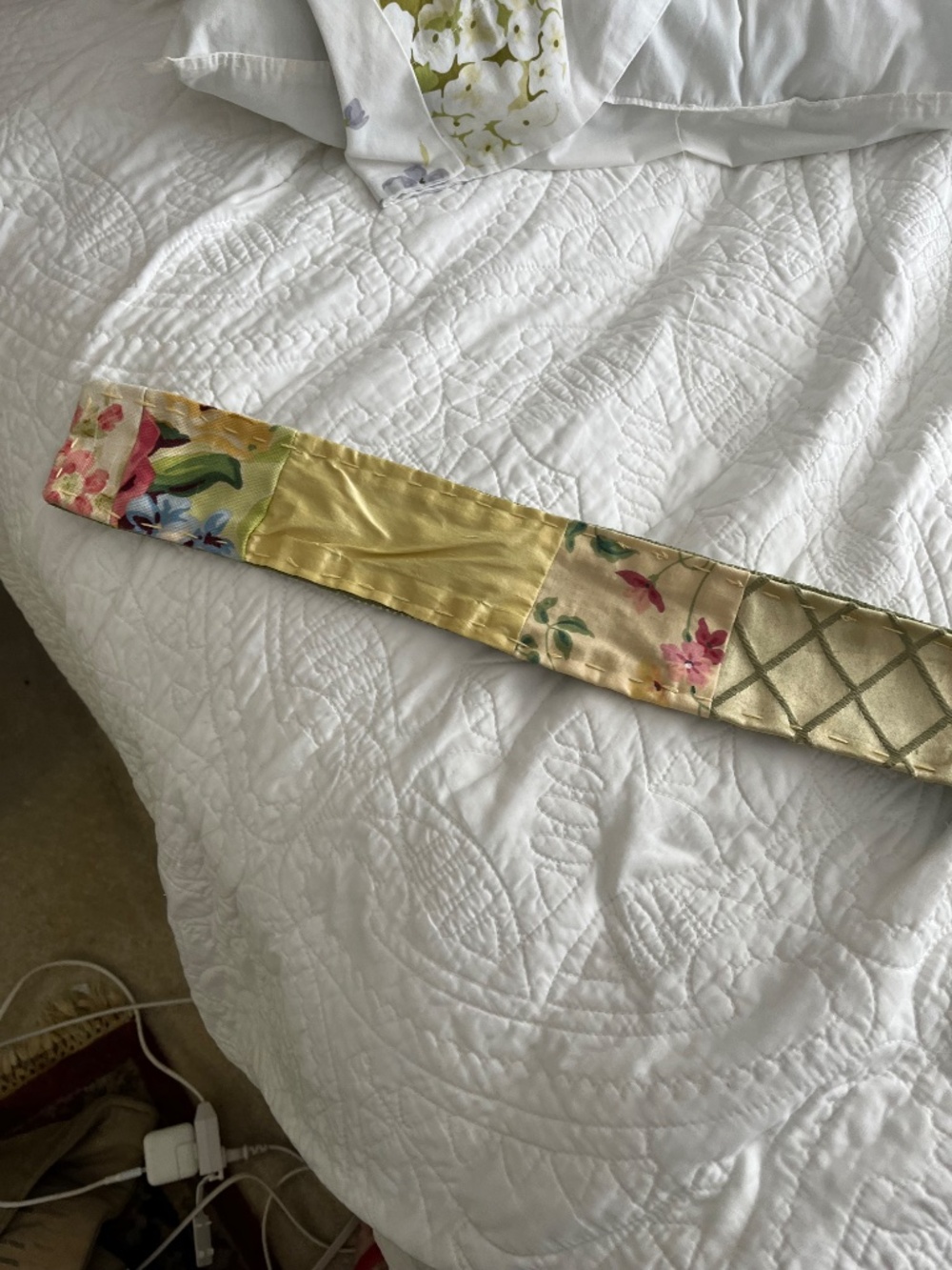 Handmade patchwork belt - Picture 3 of 3